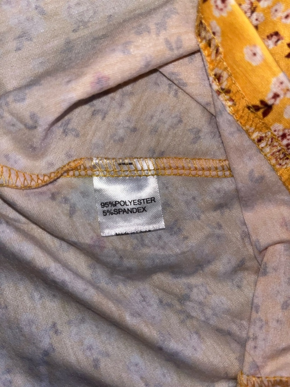 Yellow Floral Halter Midi Dress - Picture 6 of 6